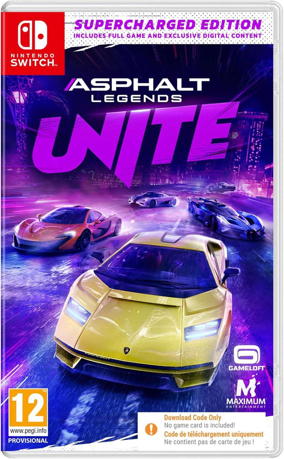 Asphalt Legends: Unite - Supercharged Edition [Code In Box] - PAL Nintendo Switch [Import]