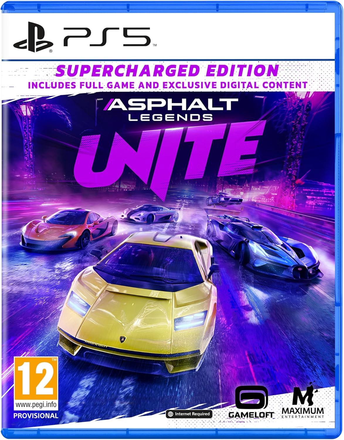 Asphalt Legends: Unite - Supercharged Edition - PAL Playstation 5 [Import]