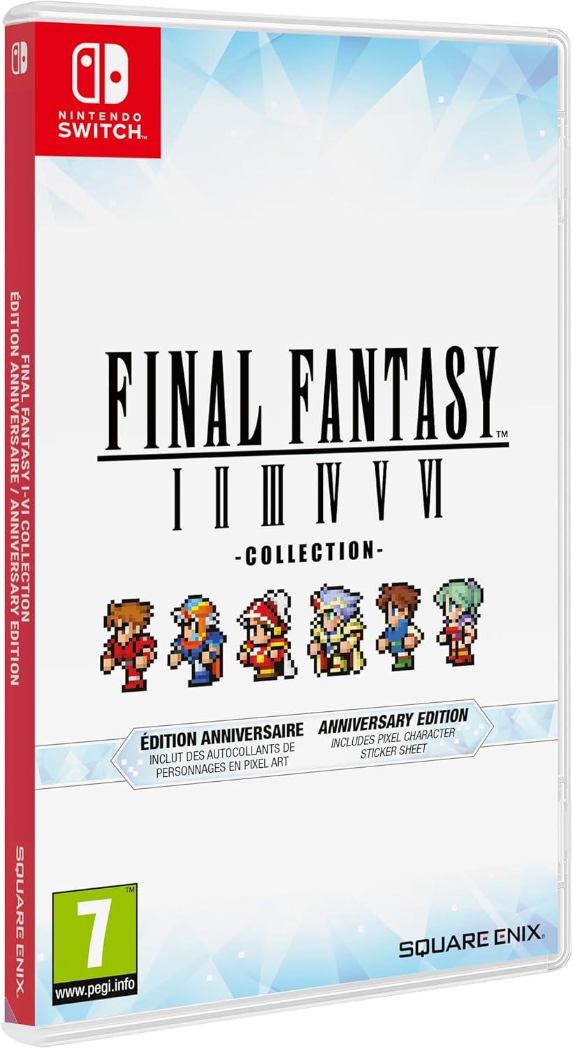 Final Fantasy I-VI Collection: Anniversary Edition - PAL Nintendo Switch [Import]