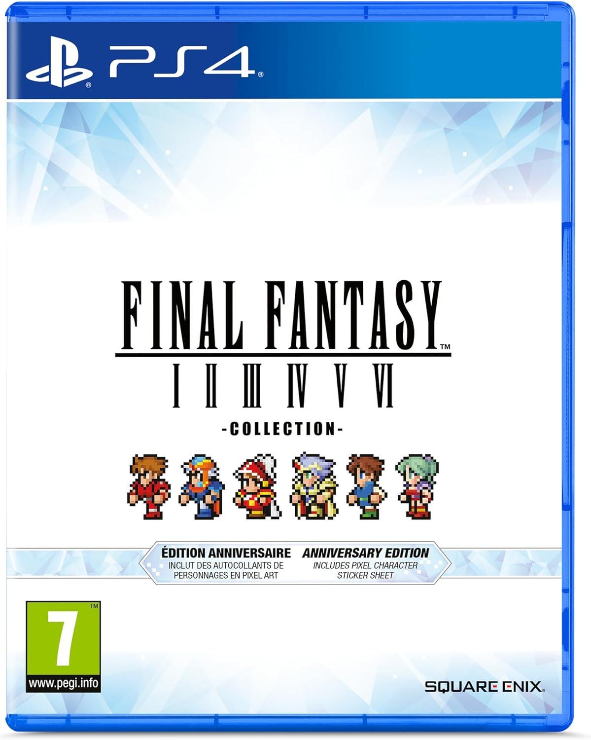 Final Fantasy I-VI Collection: Anniversary Edition - PAL Playstation 4 [Import]