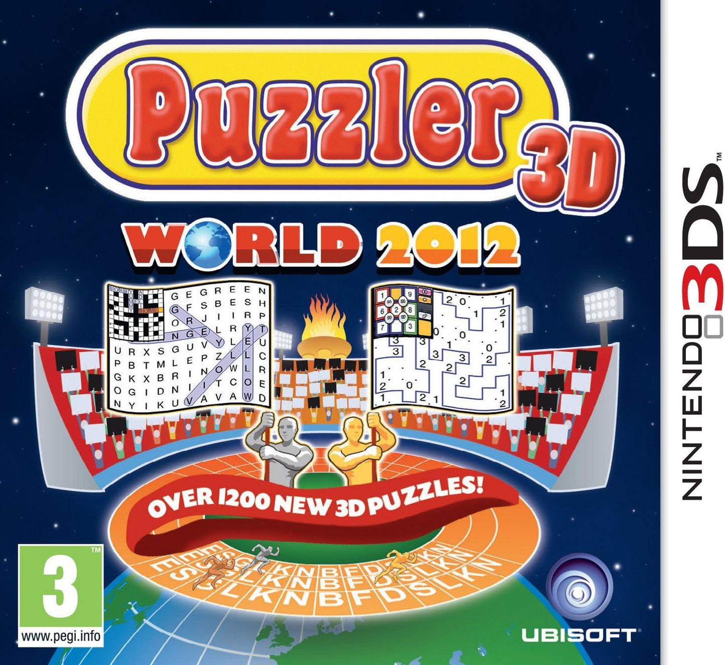 Puzzler World 2012 3D - PAL Nintendo 3DS [Import]