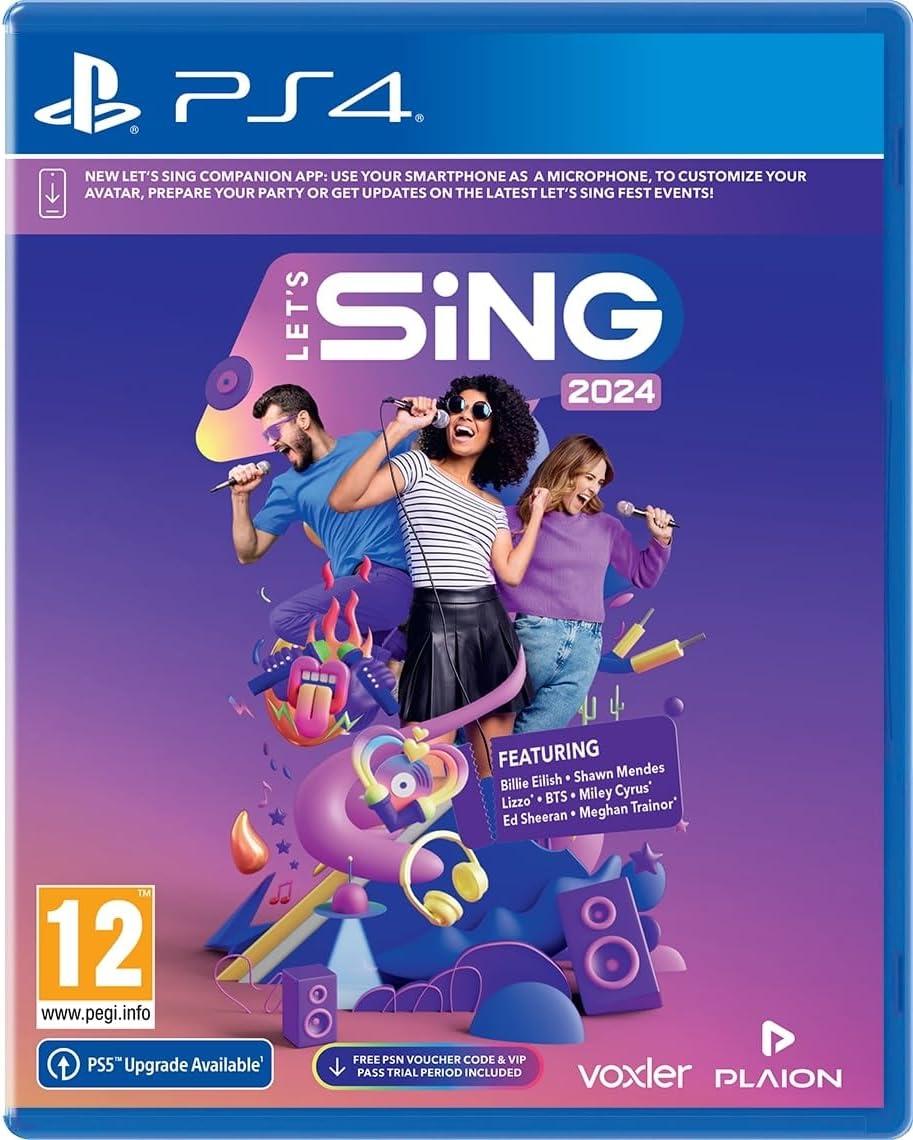 Let's Sing 2024 - PAL Playstation 4 [Import]