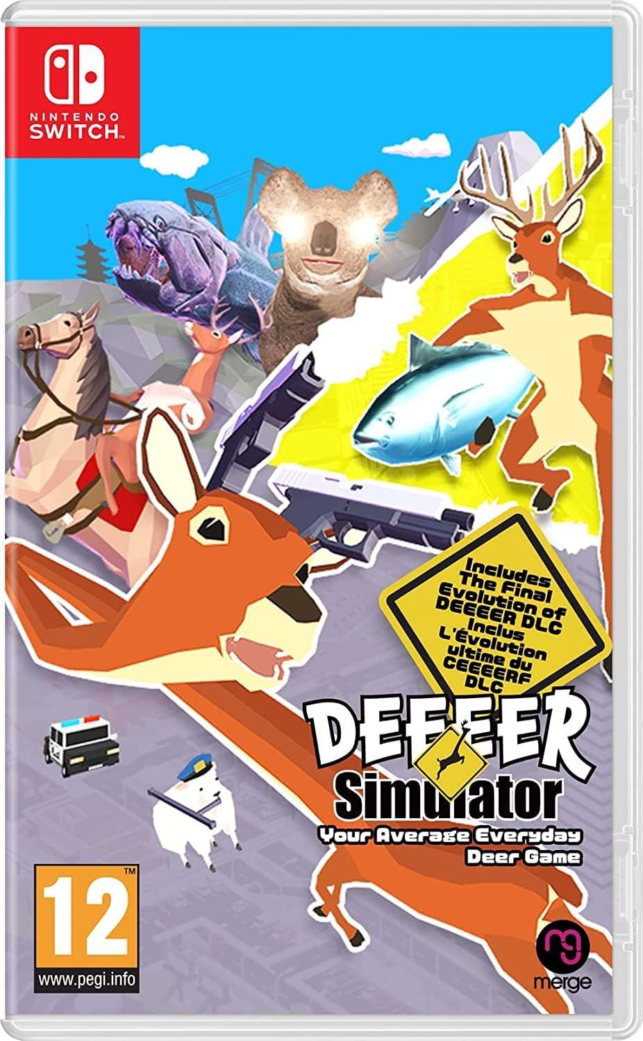 DEEEER Simulator: Your Average Everyday Deer Game - PAL Nintendo Switch [Import]