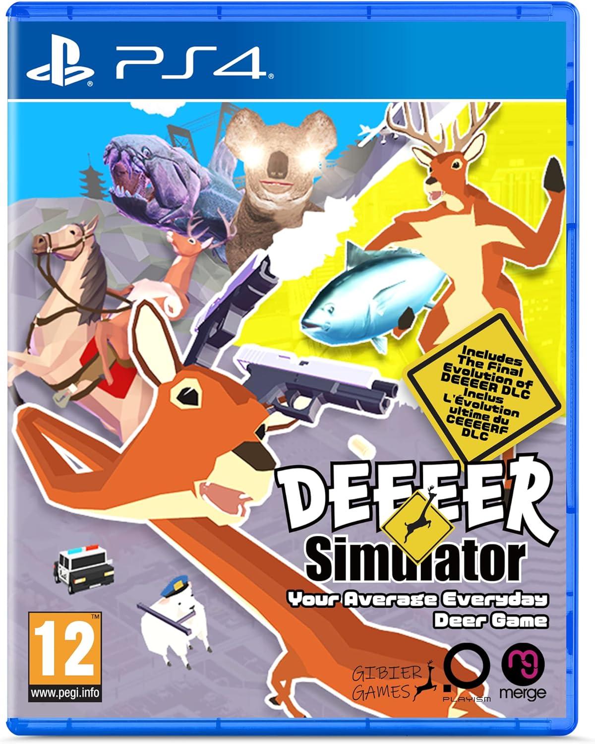 DEEEER Simulator: Your Average Everyday Deer Game - PAL Playstation 4 [Import]