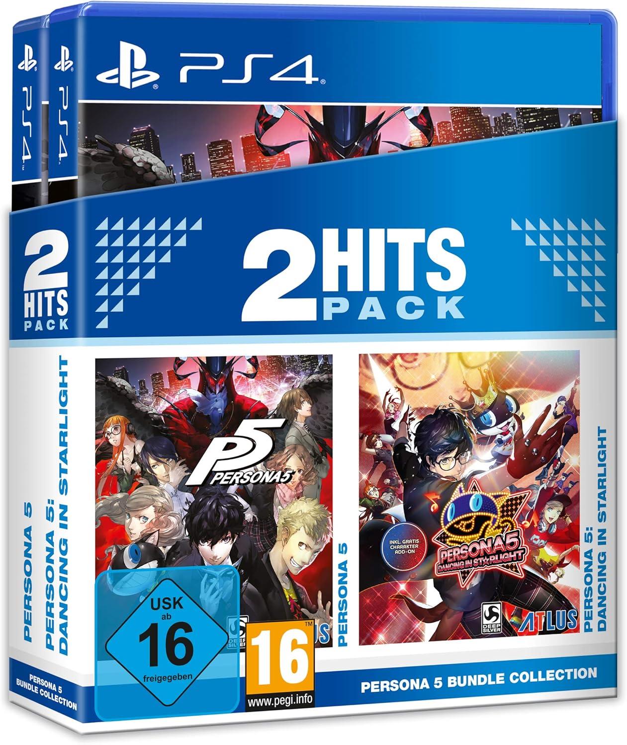 Persona 5 + Persona 5: Dancing The Starlight - Day One Edition [2 Hits Pack] - PAL Playstation 4 [Import]