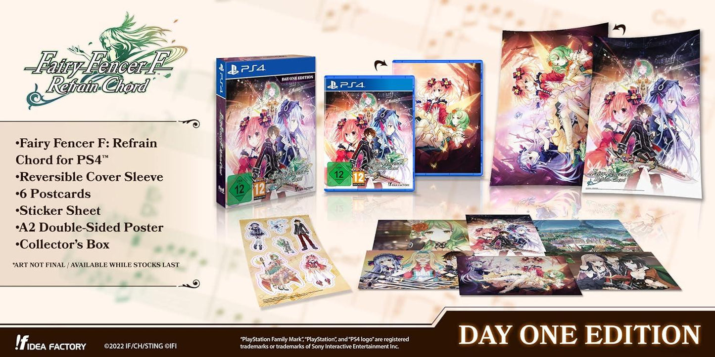 Fairy Fencer F: Refrain Chord [Day One Edition] - PAL Playstation 4 [Import]