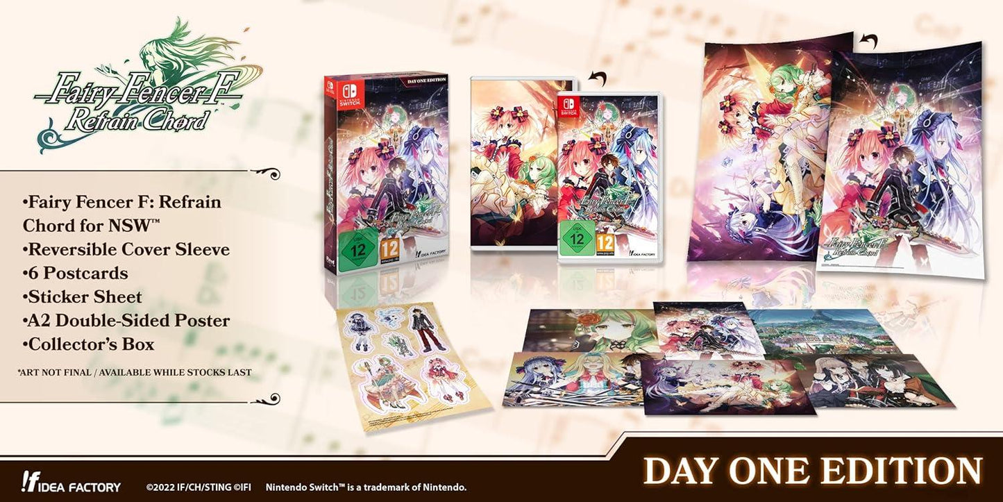 Fairy Fencer F: Refrain Chord [Day One Edition] - PAL Nintendo Switch [Import]
