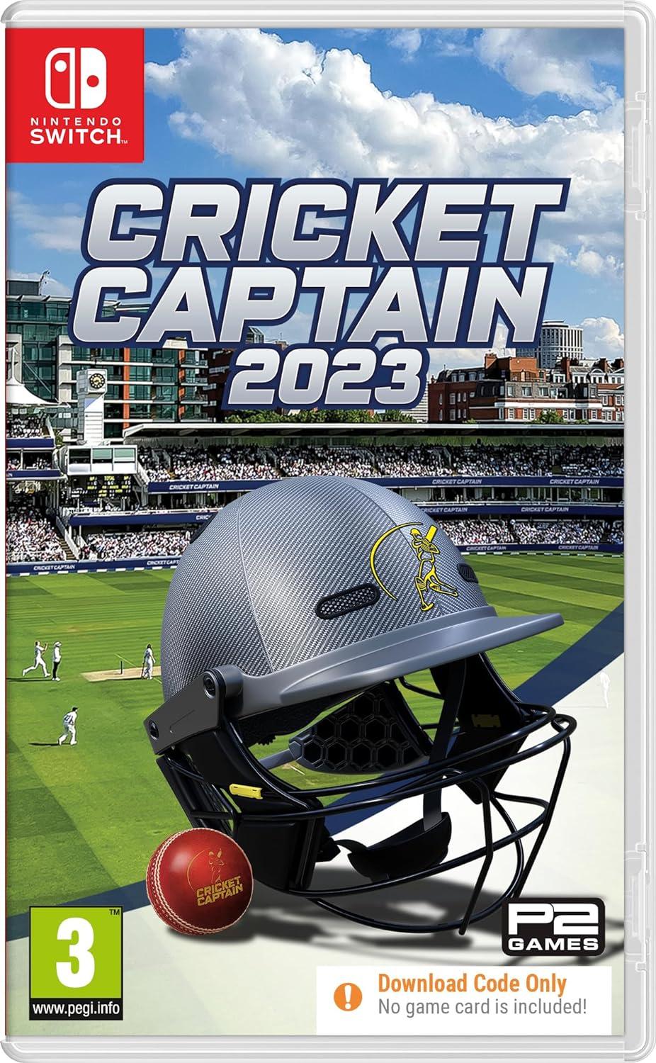 Cricket Captain 2023 [Code In Box] - PAL Nintendo Switch [Import]