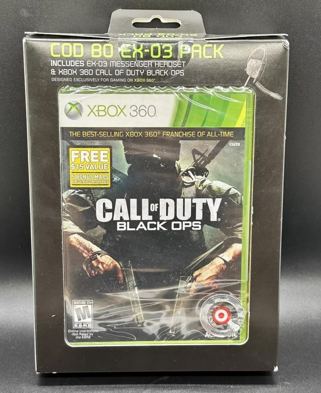 Call Of Duty: Black Ops [EX-03 Headset Pack] (Xbox 360) - Xbox Accessories - Xbox 360