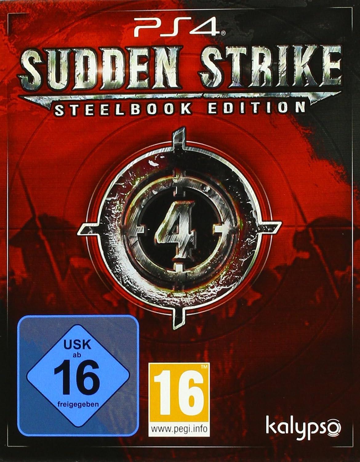 Sudden Strike 4 [Steelbook Edition] - PAL Playstation 4 [Import]