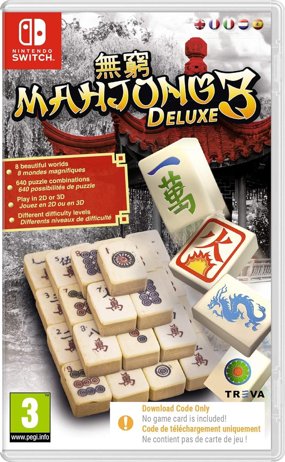 Mahjong Deluxe 3 [Code In Box] - PAL Nintendo Switch [Import]