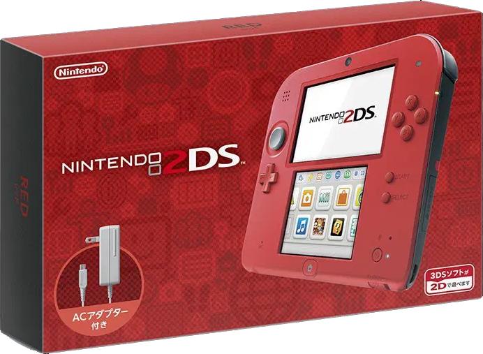Nintendo 2DS Red - Nintendo 3DS