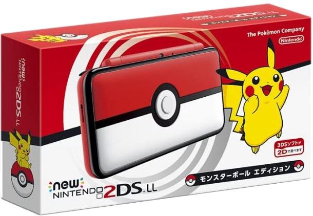 New Nintendo 2DS LL Monster Ball Edition - JP Console [Import]