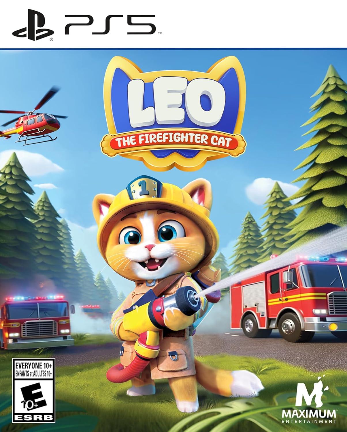 Leo The Firefighter Cat - PlayStation 5