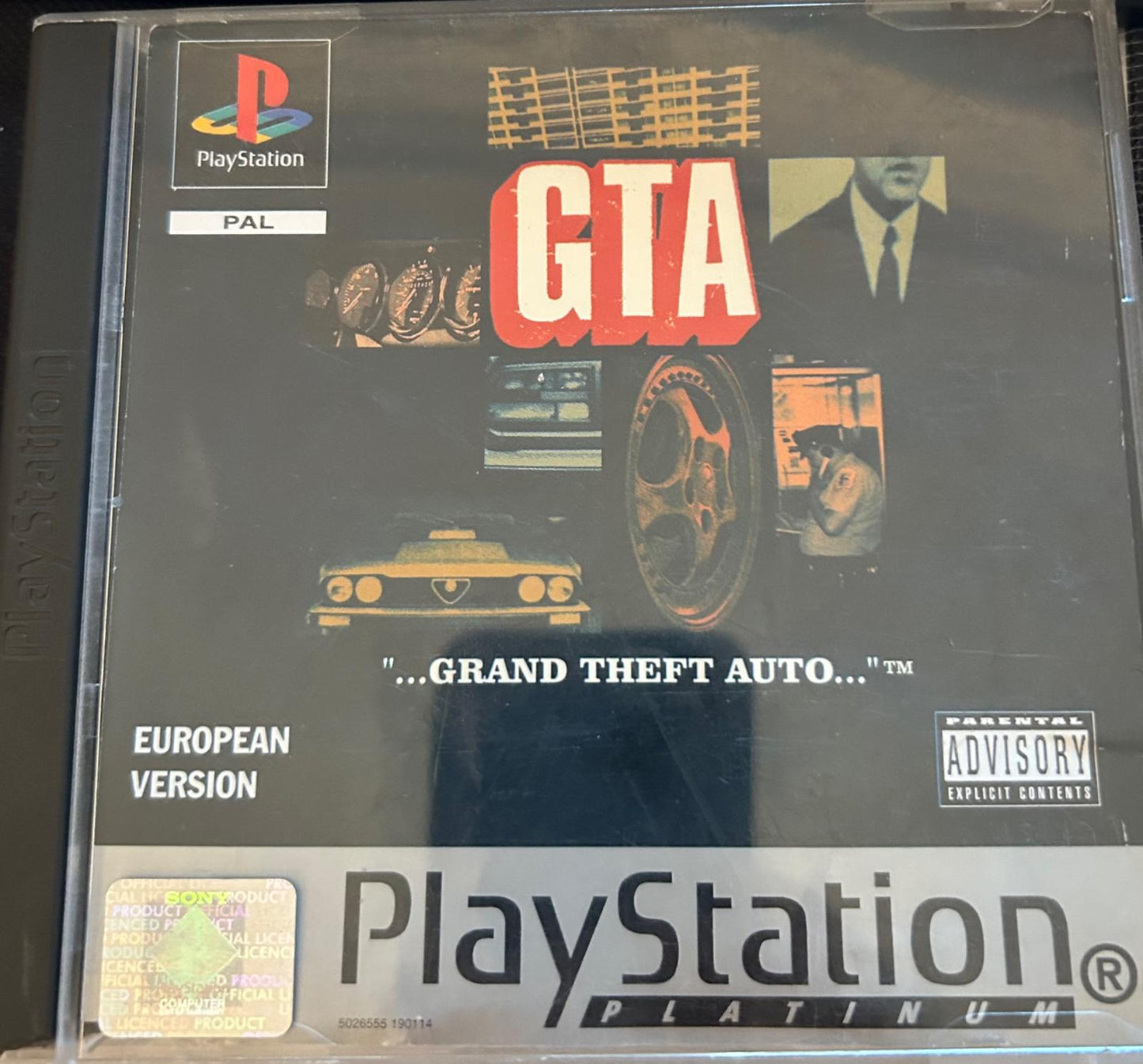 Grand Theft Auto [European Version Platinum] - PAL Playstation [Import]