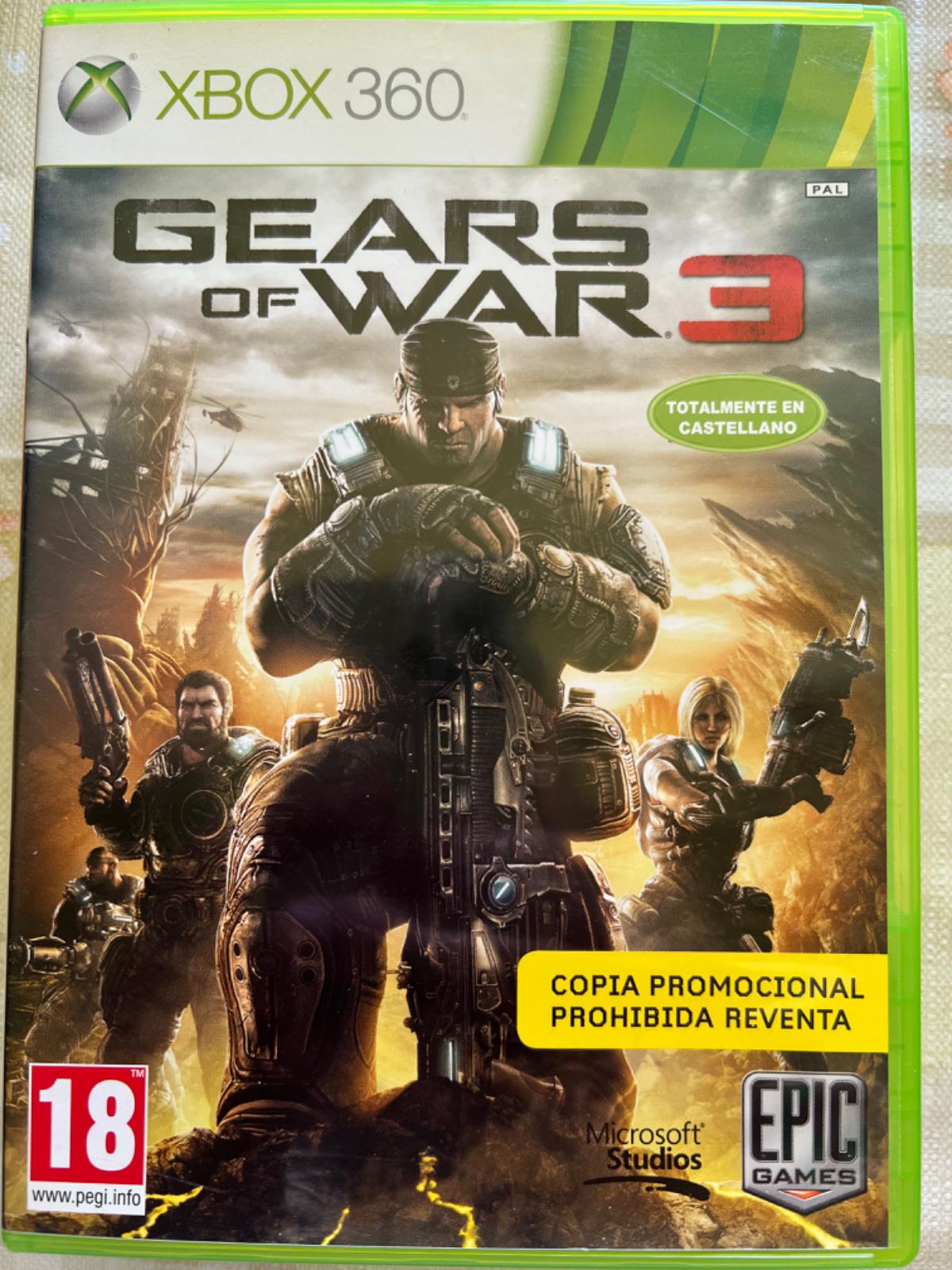 Gears Of War 3 [Not for Resale] - PAL Xbox 360 [Import]