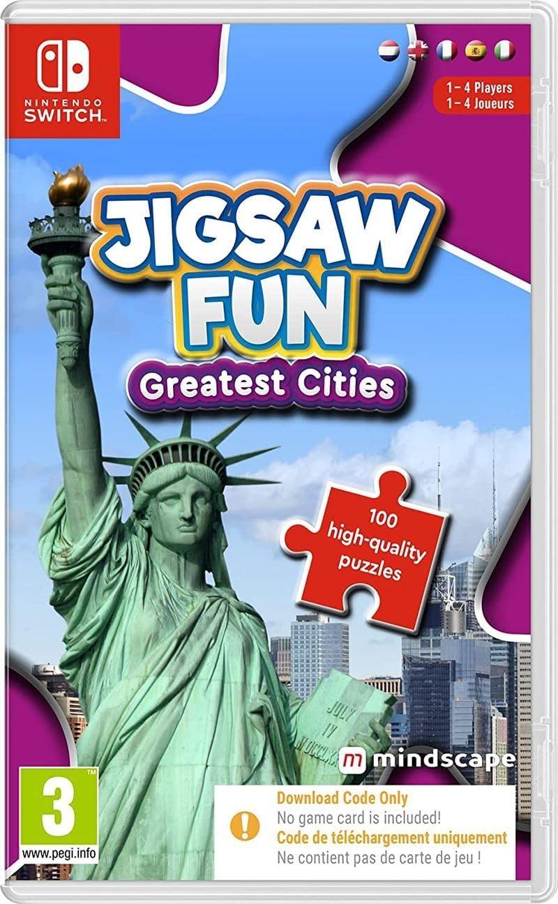 Jigsaw Fun: Greatest Cities [Code In Box] - PAL Nintendo Switch [Import]