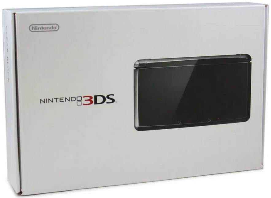 Nintendo 3DS Clear Black - JP Console [Import]