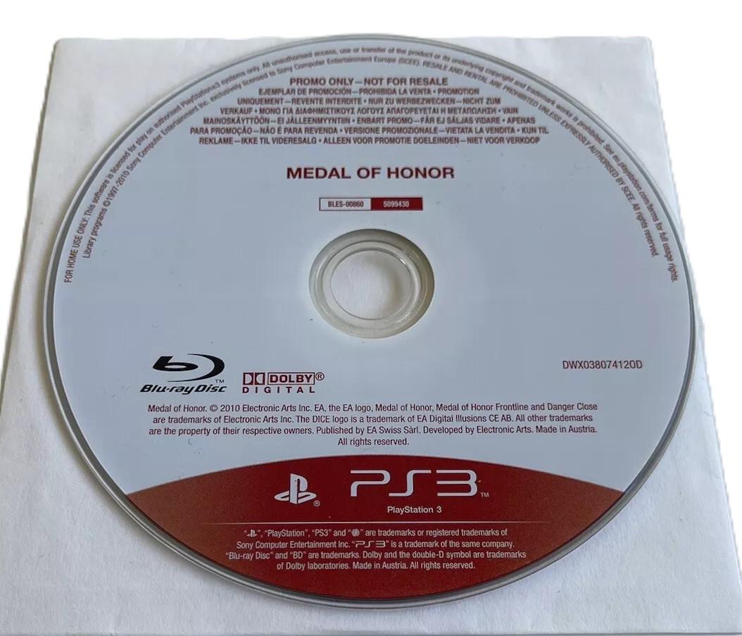 Medal Of Honor [Not For Resale] - PAL Playstation 3 [Import]