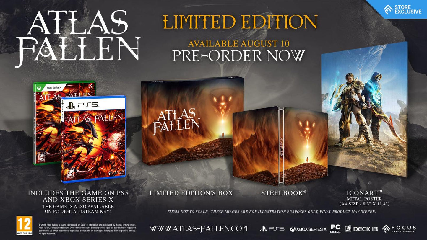 Atlas Fallen [Limited Edition] - PAL Xbox Series X [Import]