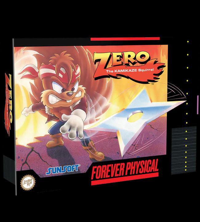 Zero The Kamikaze Squirrel [Limited Run] - Super Nintendo