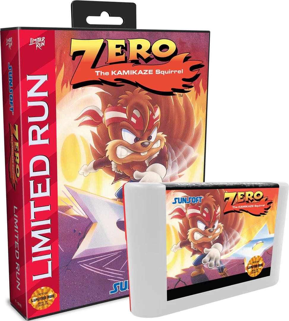 Zero The Kamikaze Squirrel [Limited Run] - Sega Genesis