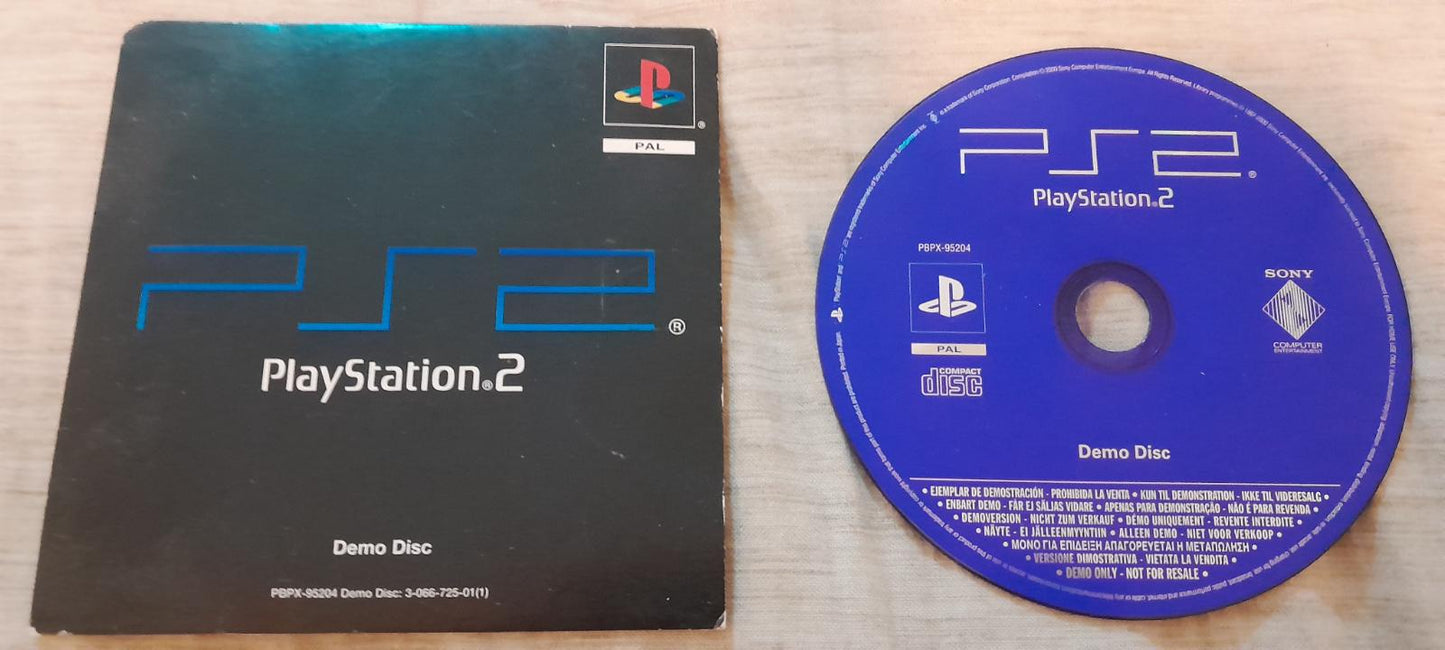 Demo Disc PBPX-95204 - PAL Playstation 2 [Import]