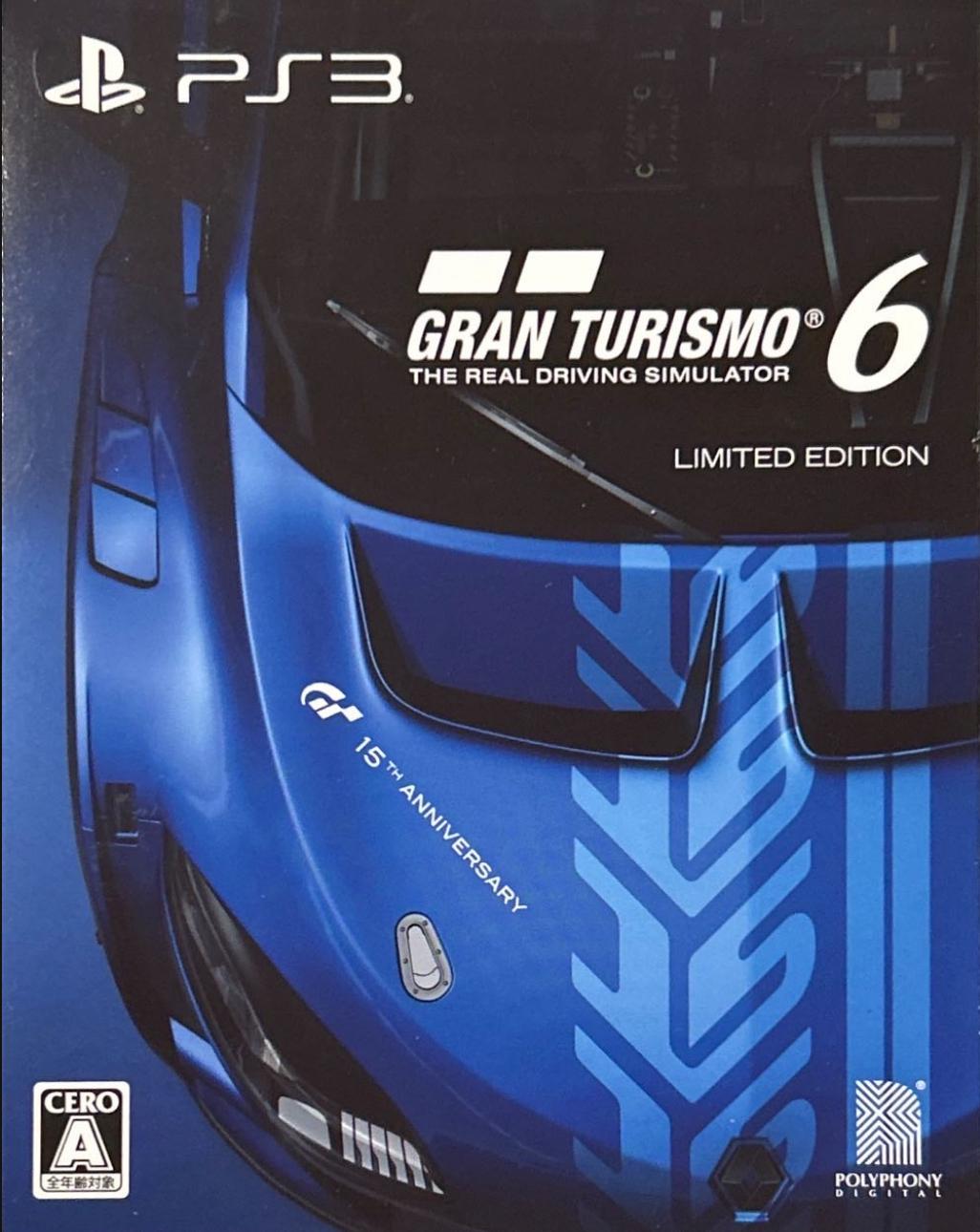 Gran Turismo 6 [Limited Edition] - JP Playstation 3 [Import]