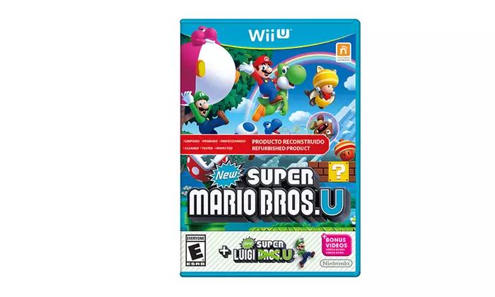 New Super Mario Bros. U + New Super Luigi U [Refurbished] - Wii U