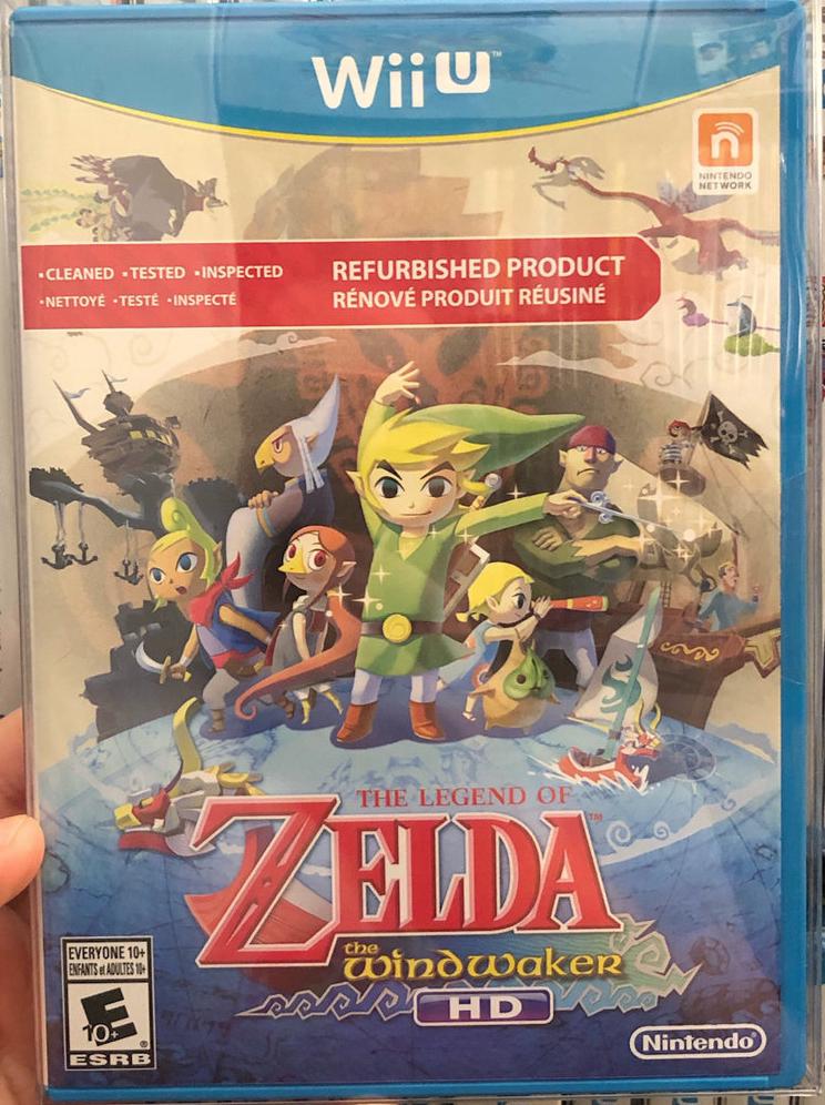 Zelda Wind Waker HD [Refurbished] - Wii U