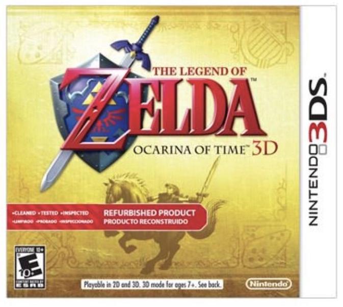 Zelda Ocarina of Time 3D [Refurbished] - Nintendo 3DS
