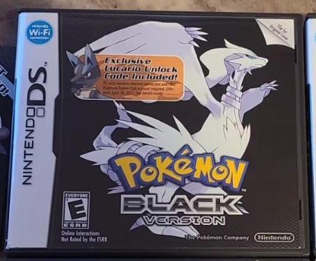 Pokemon Black [Code Bundle] - Nintendo DS