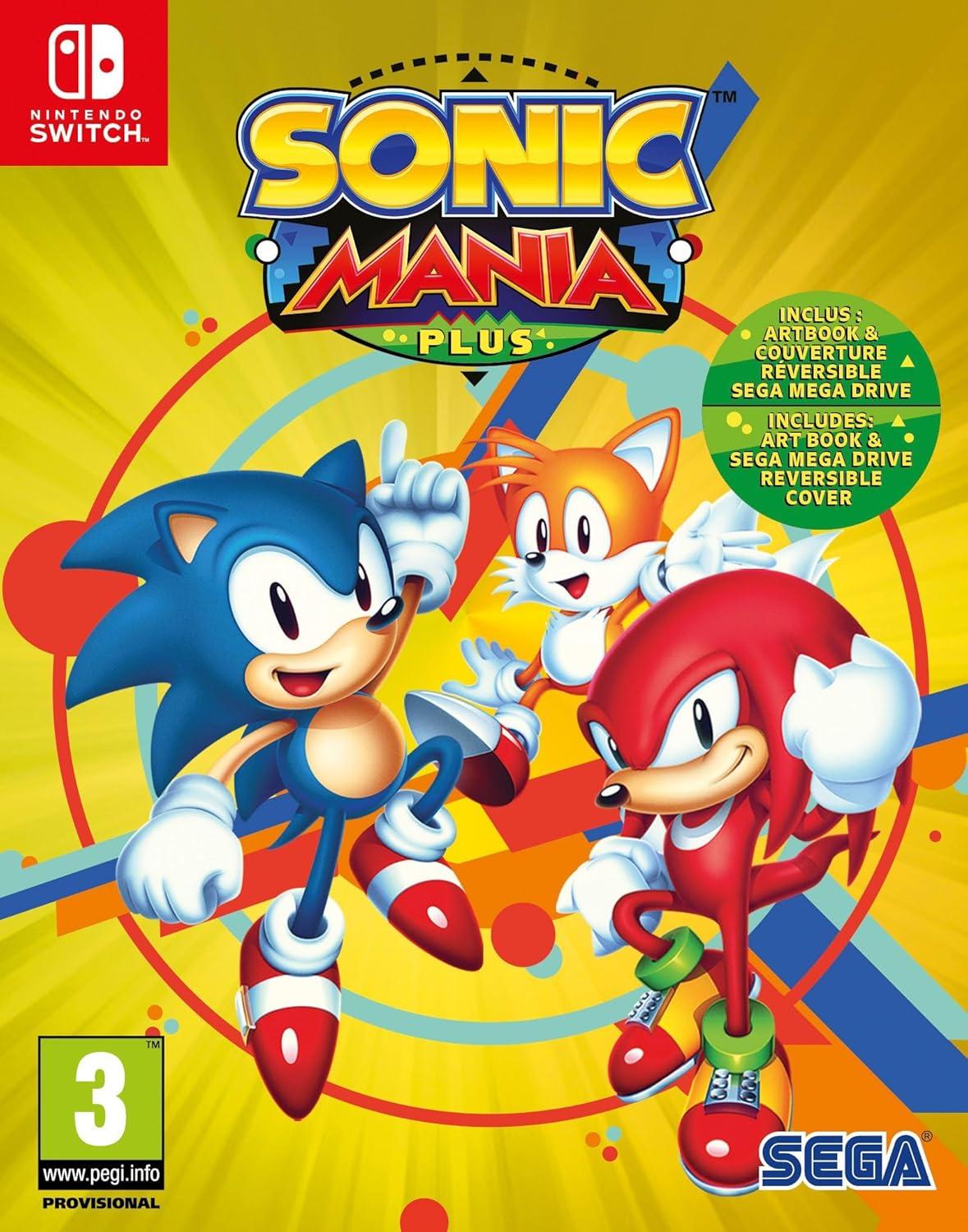 Sonic Mania Plus [Artbook Edition] - PAL Nintendo Switch