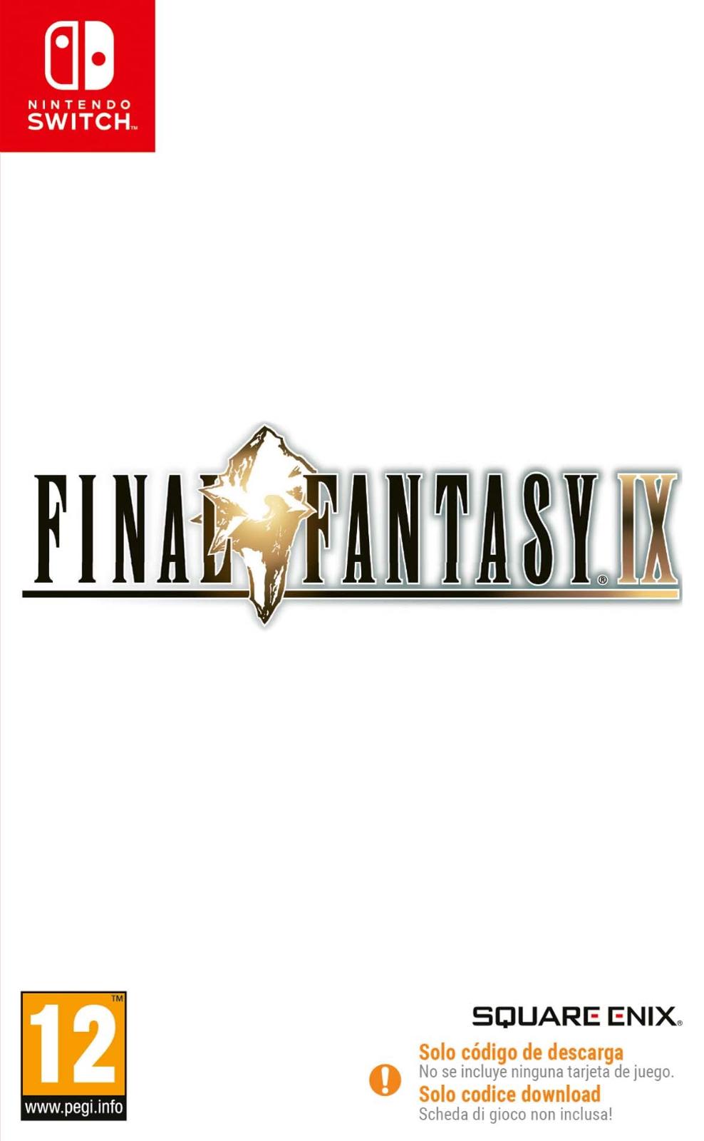Final Fantasy IX [Code In Box] - PAL Nintendo Switch [Import]