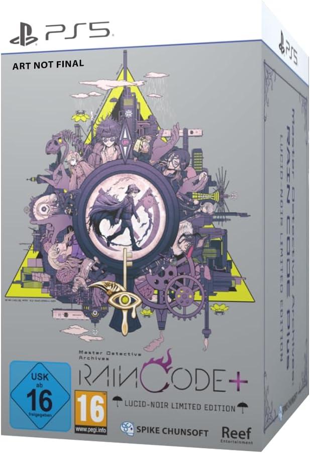 Master Detective Archives: RAIN CODE Plus [Lucid-Noir Limited Edition] - PAL Playstation 5 [Import]