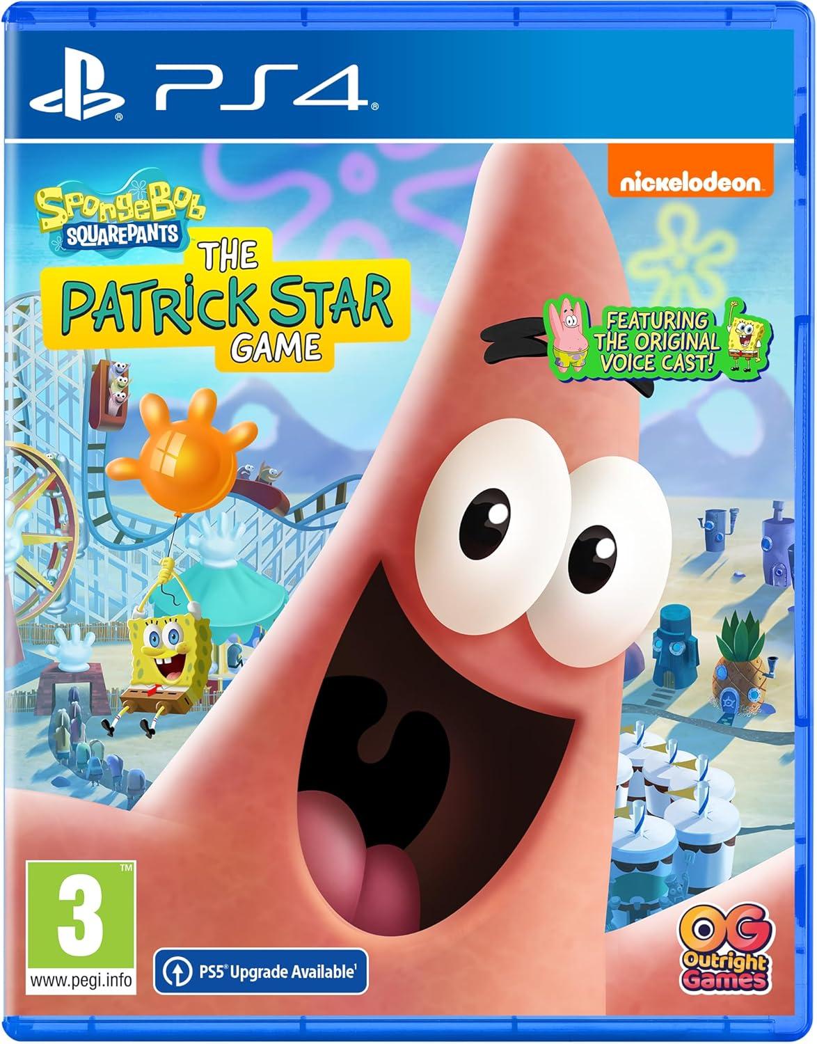 SpongeBob SquarePants: The Patrick Star Game - PAL Playstation 4 [Import]