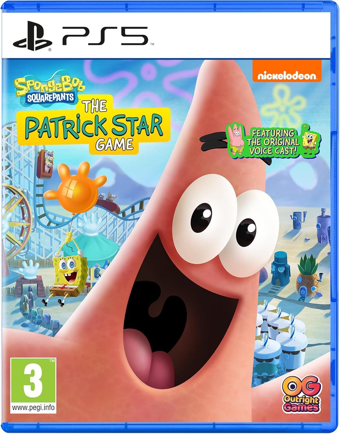 SpongeBob SquarePants: The Patrick Star Game - PAL Playstation 5 [Import]