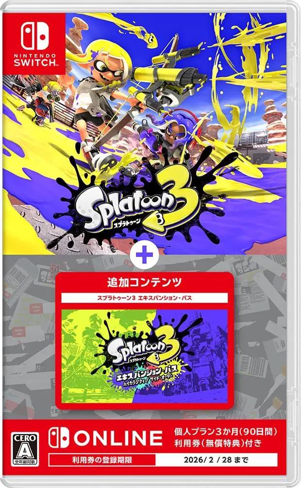 Splatoon 3 + Expansion Pass - JP Nintendo Switch [Import]