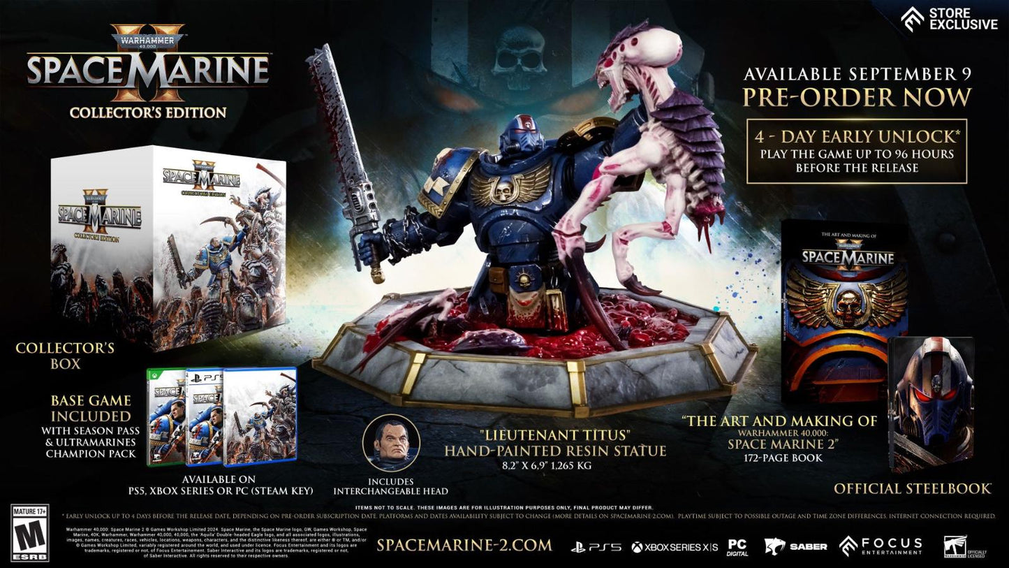 Warhammer 40,000: Space Marine 2 [Collector's Edition] - PlayStation 5