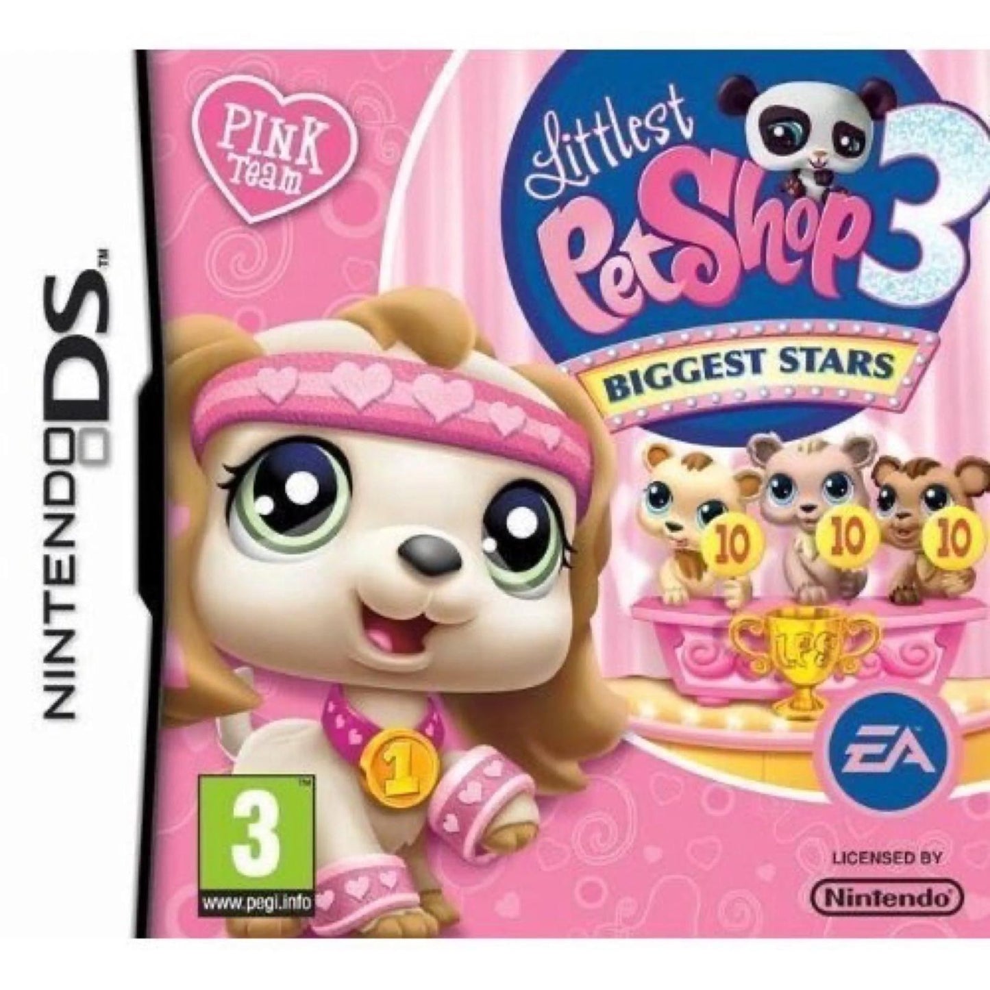 Littlest Pet Shop 3: Biggest Stars: Pink Team - PAL Nintendo DS [Import]