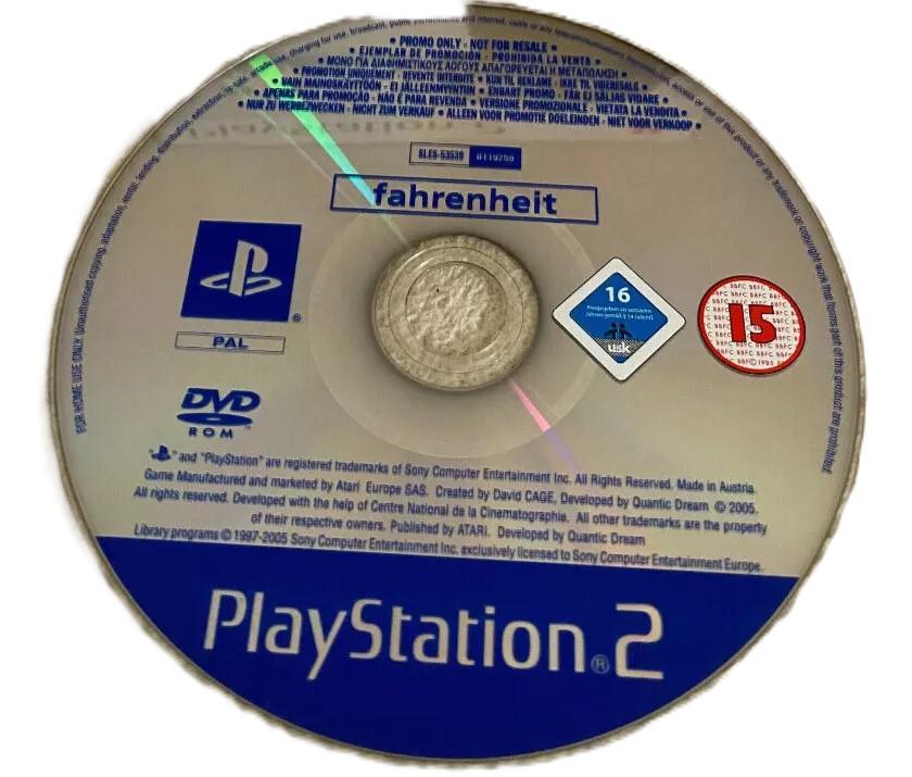 Fahrenheit [Not For Resale] - PAL Playstation 2 [Import]