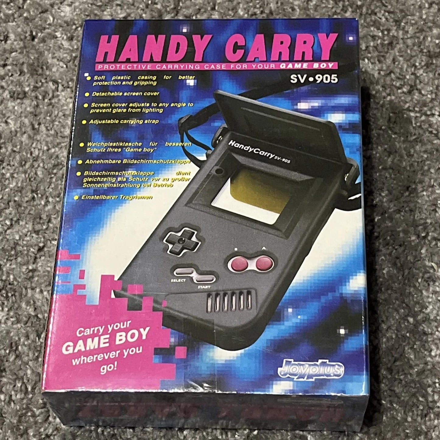 Joyplus Handy Carry Protective Carrying Case For Your Game Boy - Game Boy
