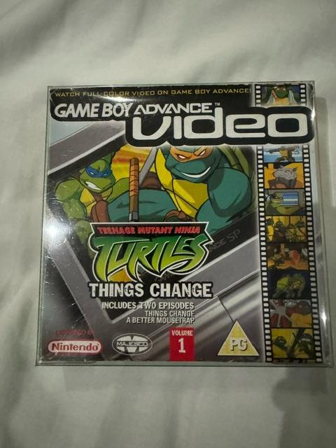 Gameboy Advance Video: Teenage Mutant Ninja Turtles: Things Change - Game Boy