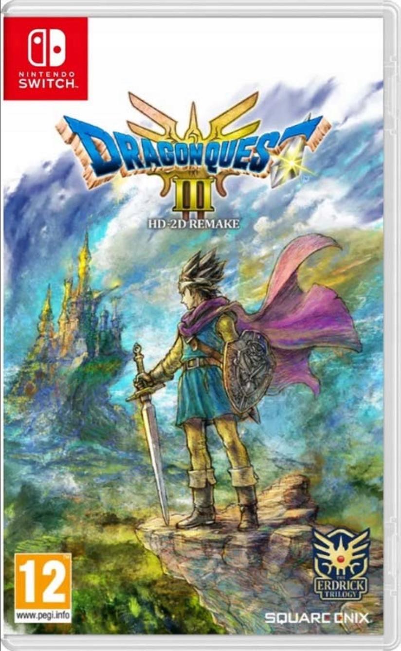Dragon Quest III HD-2D Remake - PAL Nintendo Switch [Import]
