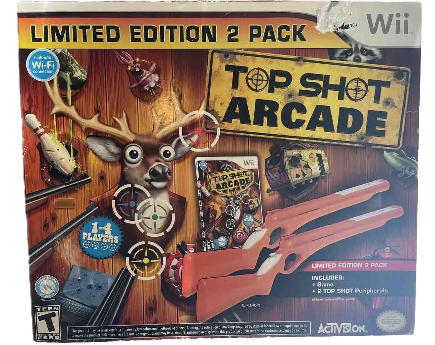 Top Shot Arcade [Limited Edition 2 Pack] - Wii