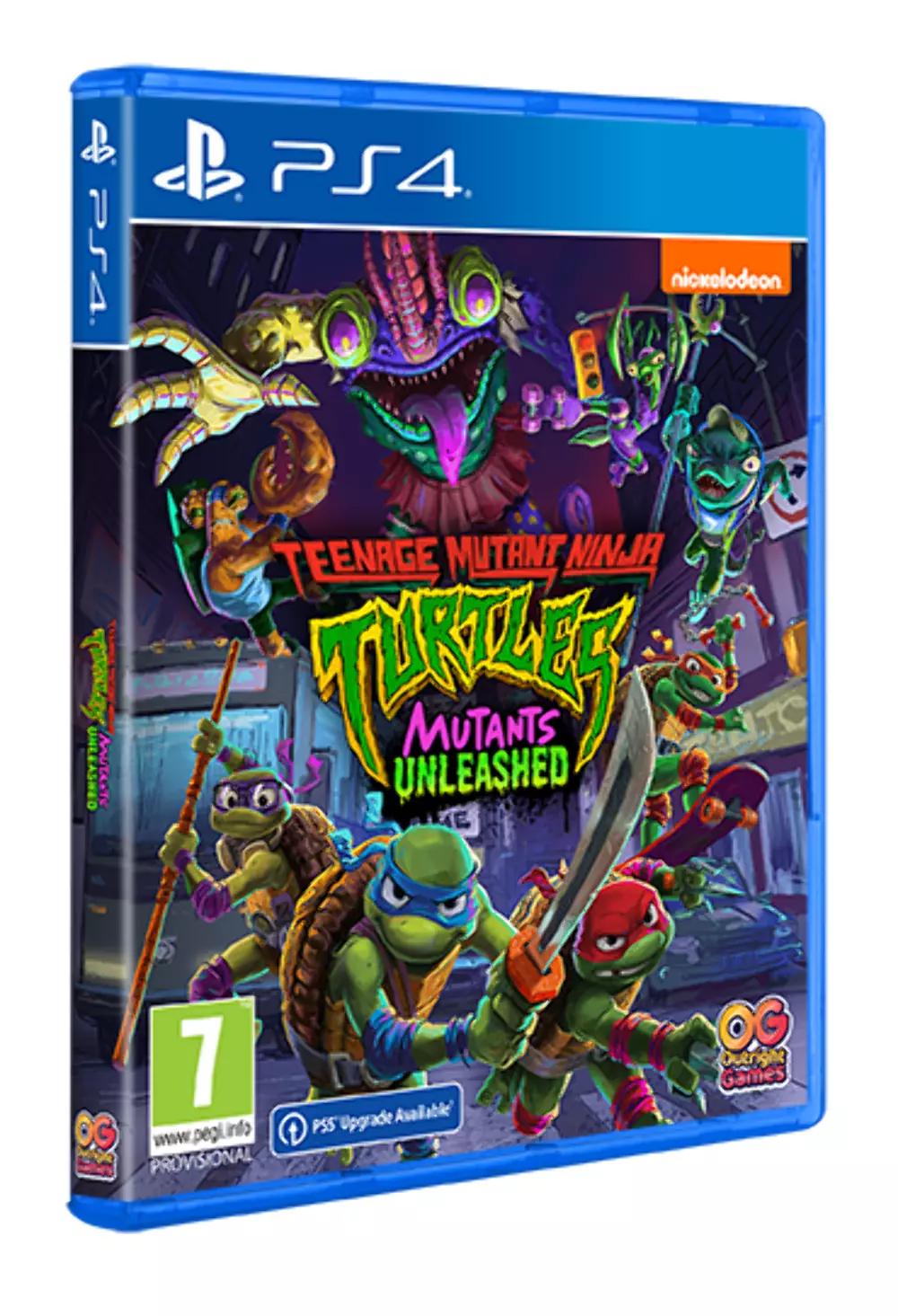 Teenage Mutant Ninja Turtles: Mutants Unleashed - PAL Playstation 4 [Import]