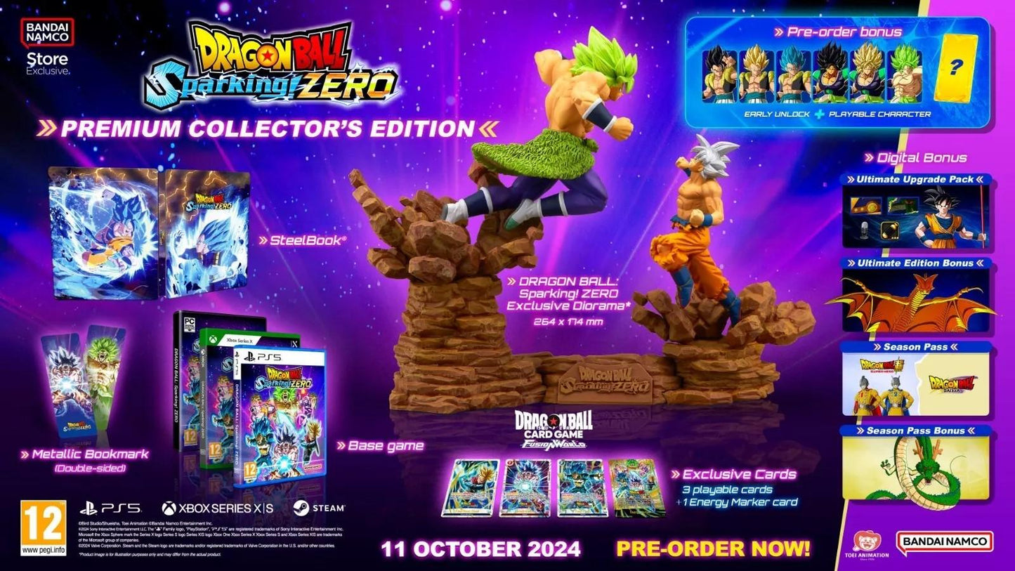 Dragon Ball: Sparking Zero [Premium Collector's Edition] - PAL Playstation 5 [Import]