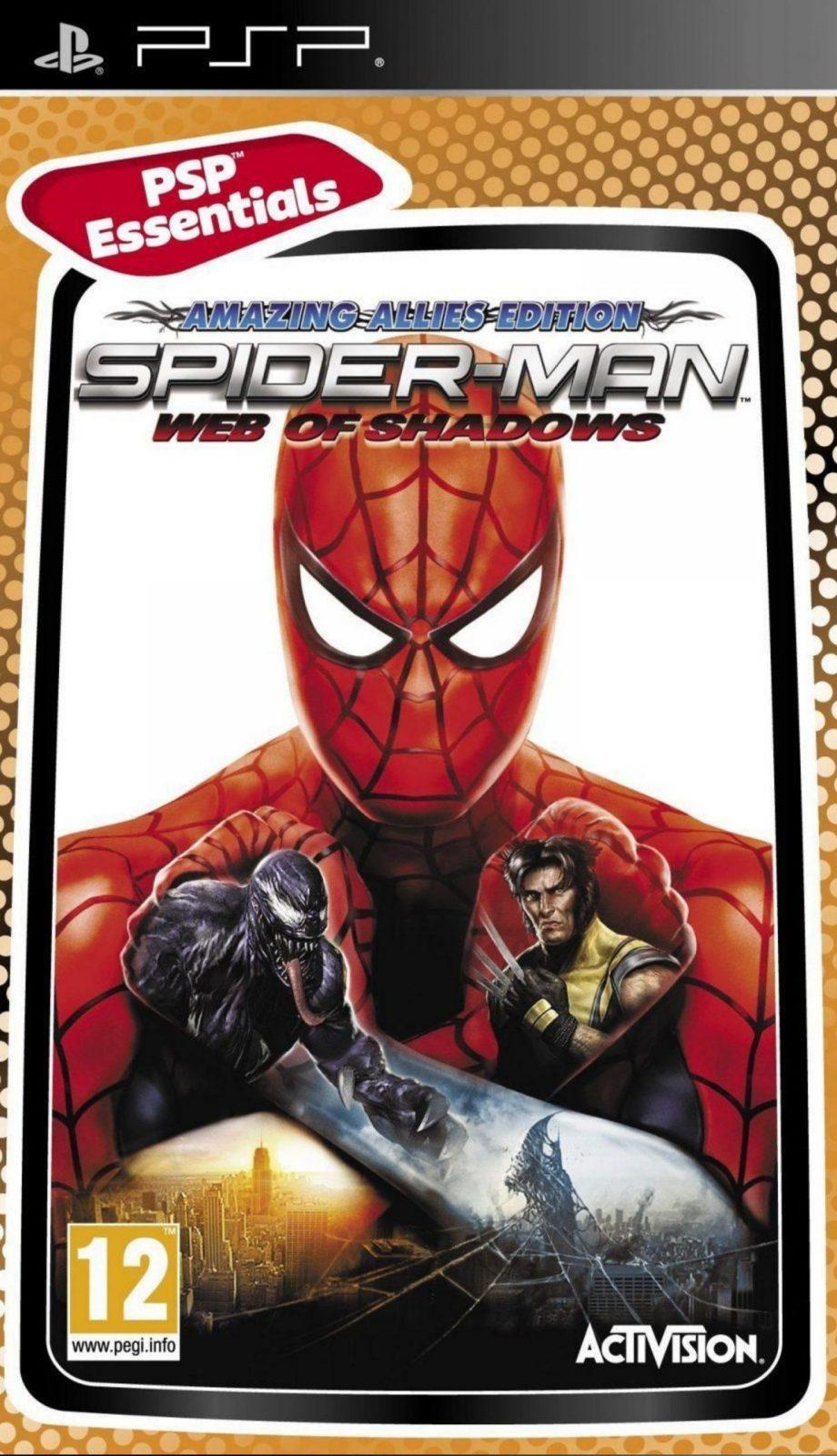 Spiderman: Web Of Shadows [Essentials] - PAL PSP [Import]