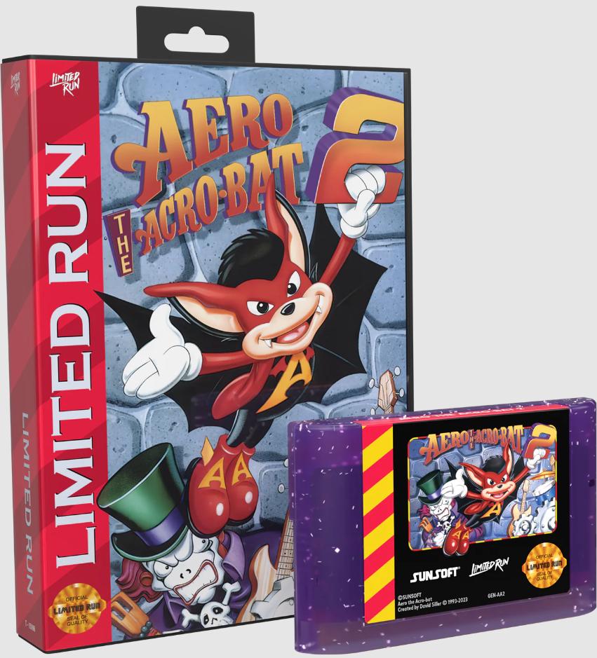 Aero The Acro-Bat 2 [Limited Run] - Sega Genesis