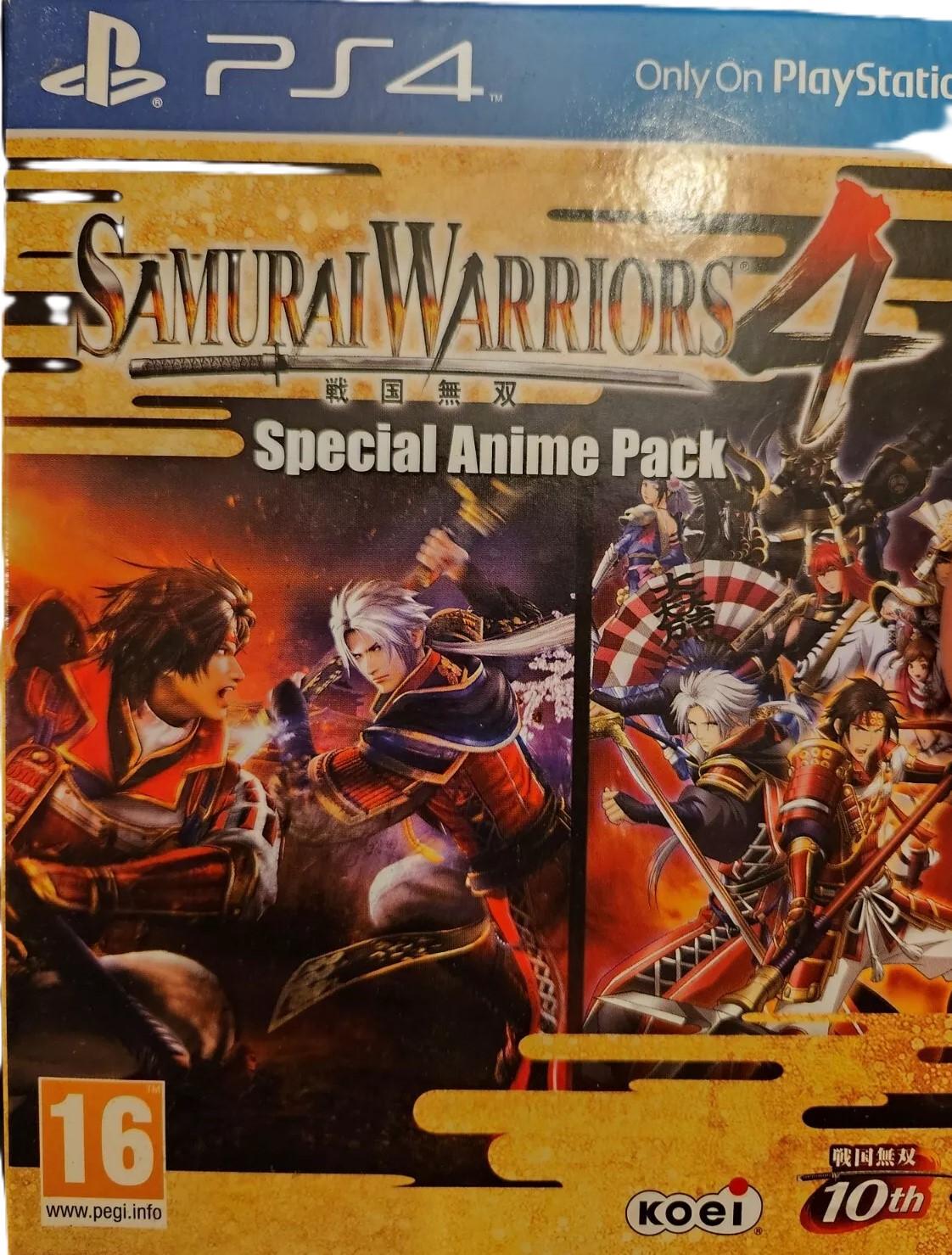 Samurai Warriors 4 [Special Anime Pack] - PAL Playstation 4 [Import]